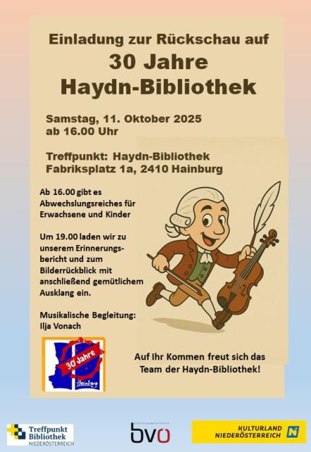 30 Jahre Haydn-Bibliothek