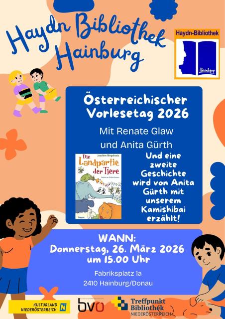 Österreichischer Vorlesetag 26.03.2026