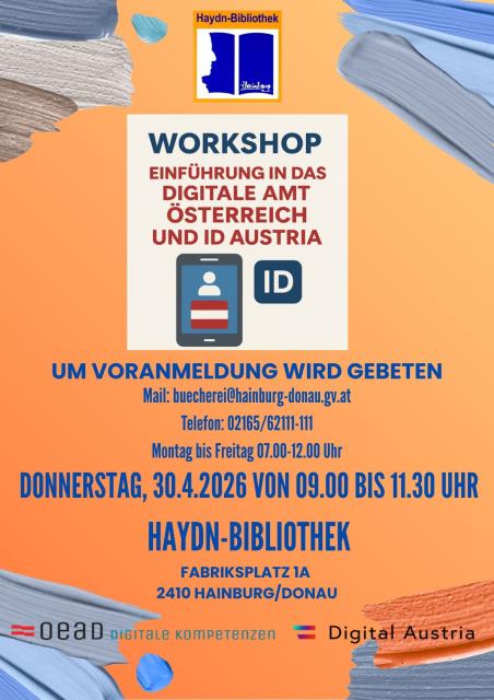 ID Austria Workshop 30.04.2026