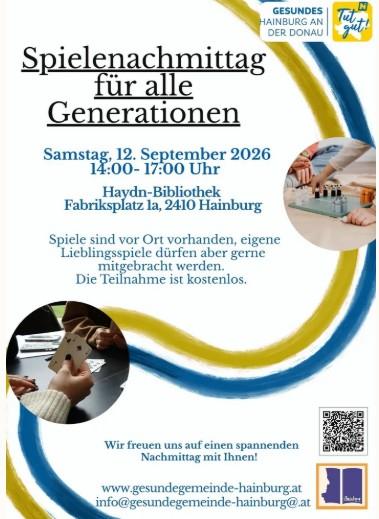 Spielenachmittag 12.09.2026