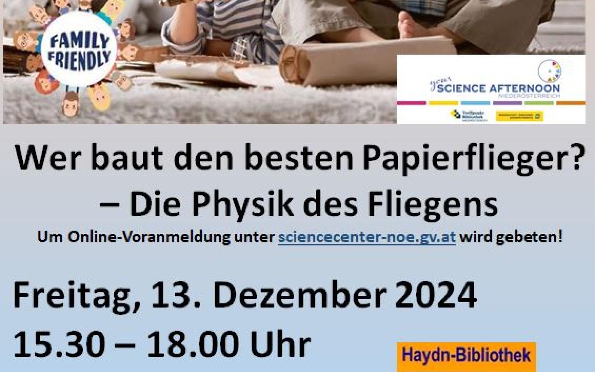 Papierflieger 13.12.2024