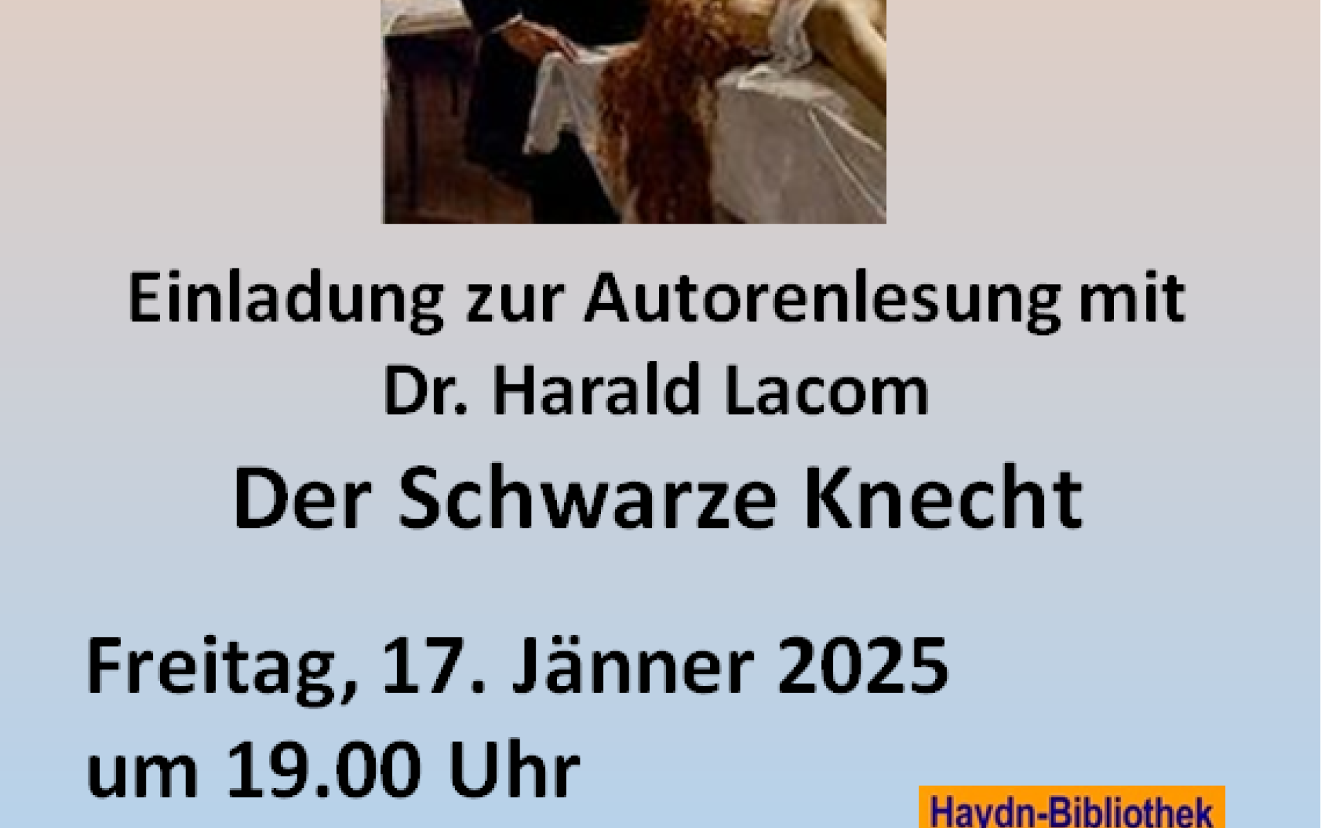 Autorenlesung 17.01.2025