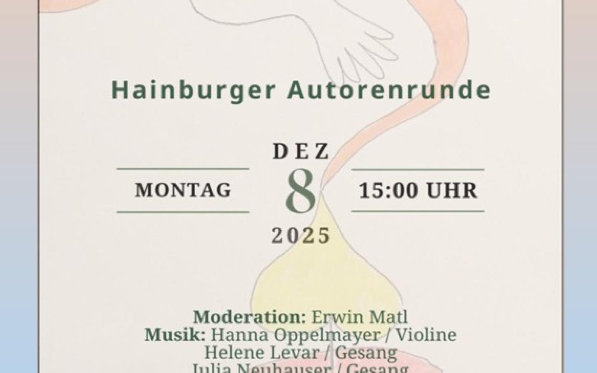 Adventlesung Autorenrunde