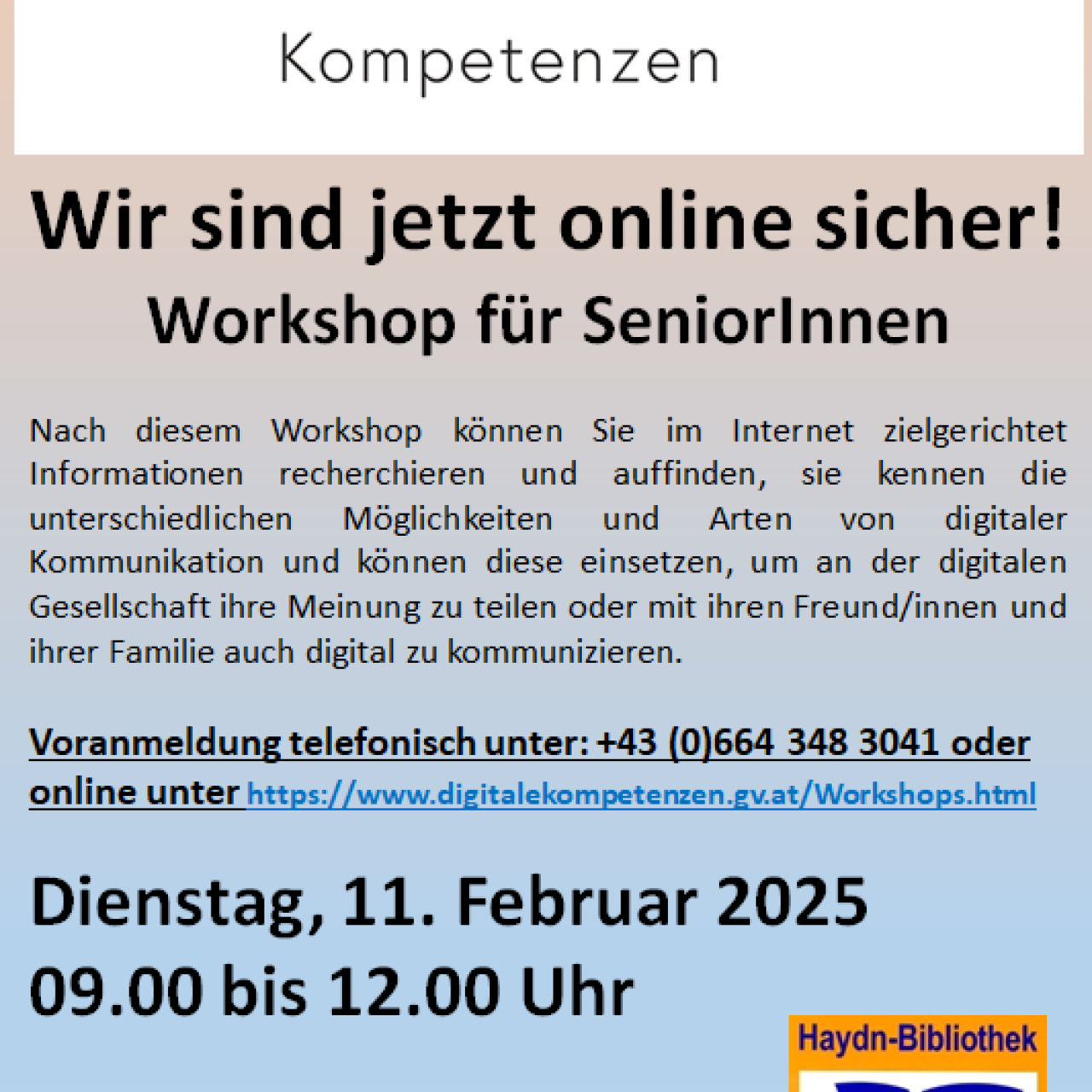 Überall Digital Workshop Senioren