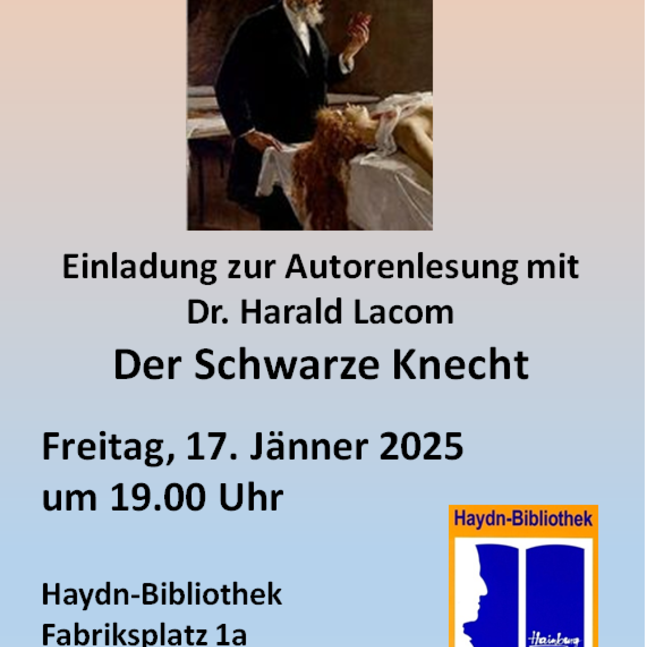 Autorenlesung 17.01.2025