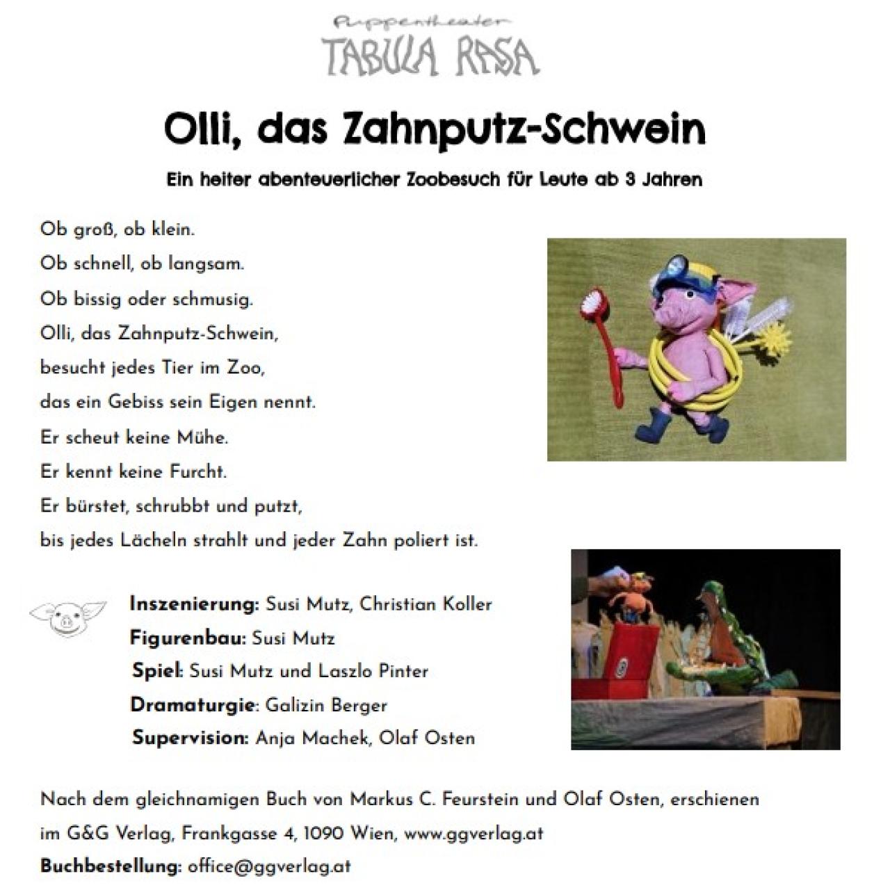 Olli das Zahnputzschwein