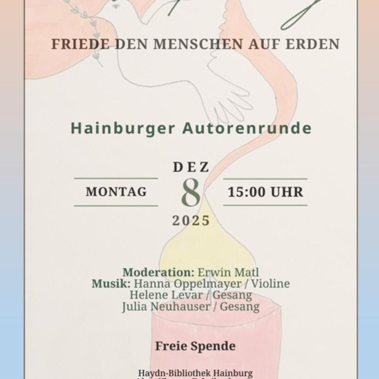 Adventlesung Autorenrunde